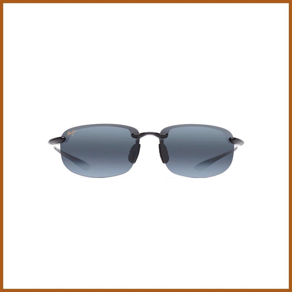 Polarized Hookipa Rectangular Sunglasses with Lightweight Nylon Frames